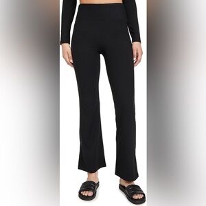 Year of Ours Black Ribbed Flight Pants